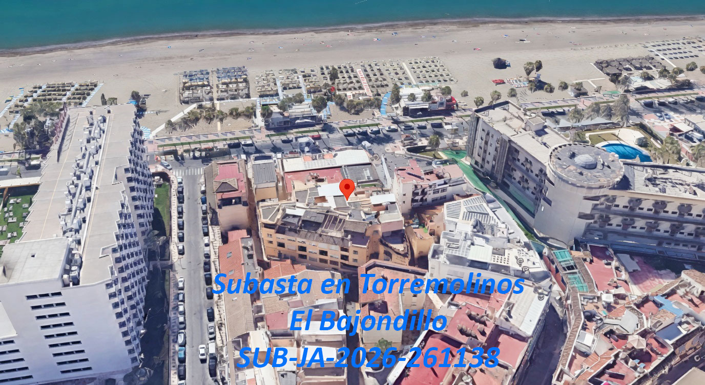 Subasta de vivienda en El Bajondillo, Torremolinos
