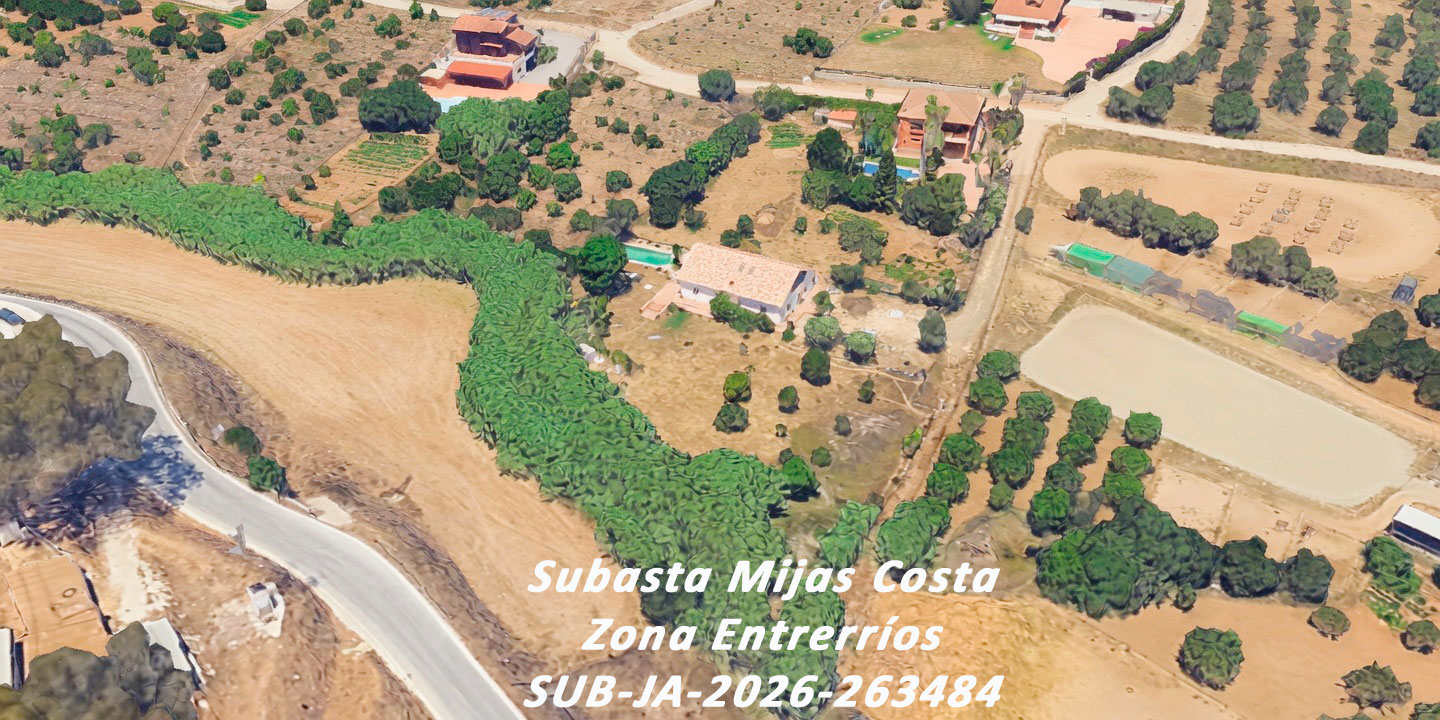 Subasta de Finca en el Santiaguillo de Mijas
