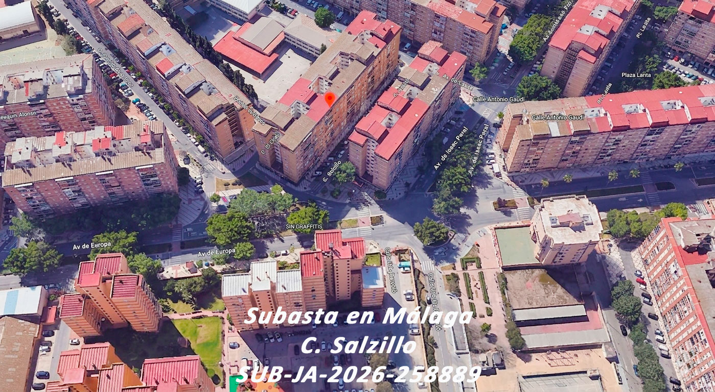 Subasta de Vivienda en Málaga – Calle Salzillo, 3