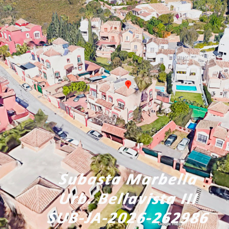 Subasta de Unifamiliar Pareado en Marbella – Urb. Bellavista III