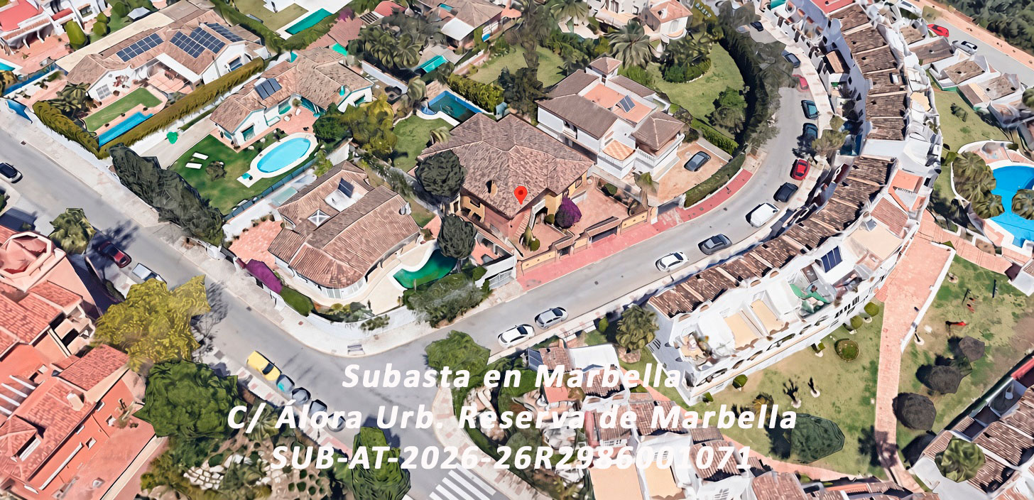 Subasta de vivienda unifamiliar en Reserva de Marbella (Marbella)